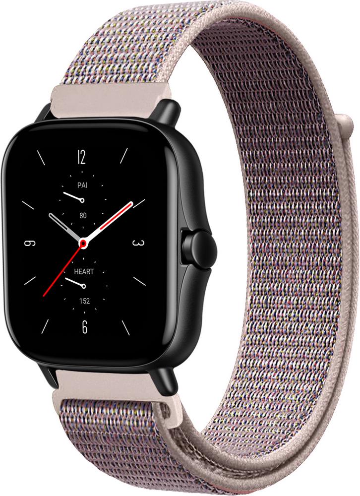 Ремінець нейлоновий Sport Loop для Amazfit GTS 2e Grey/Pink (15028-06)