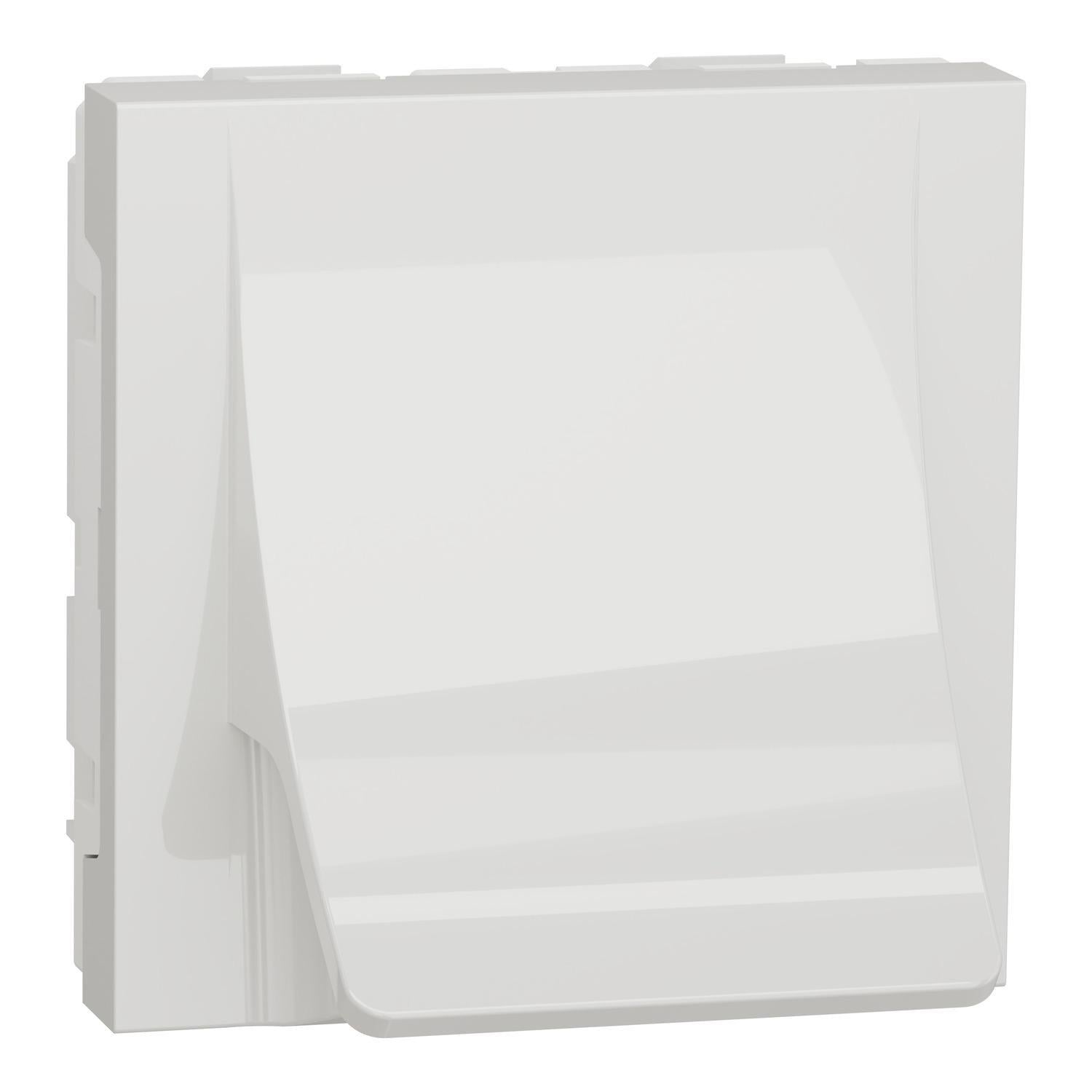 Вывод кабеля двухмодульный Schneider Electric Unica New до 12 мм Белый (NU386218) Вывод кабеля двухмодульный Schneider Electric Unica New до 12 мм Белый (NU386218)