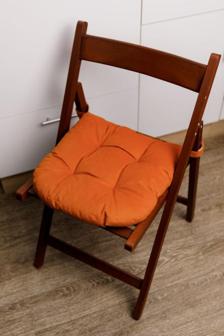 Подушка на стул LUIS 40х40 см Терракотовый (39477)