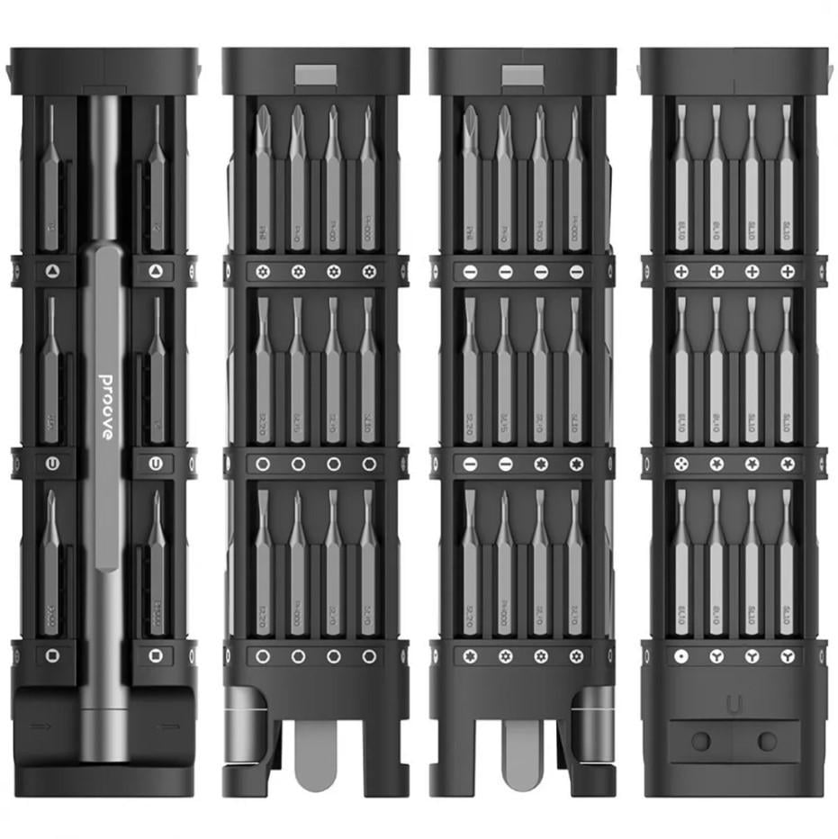 Набір викруток прецизійних Proove Fixer 46в1 багатофункціональний - фото 3 Набір викруток прецизійних Proove Fixer 46в1 багатофункціональний - фото 3