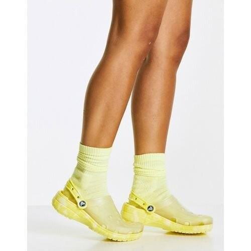 Сабо жіночі Crocs Classic Translucent Bleach Dye Clog Banana р. 37-38 Жовтий (14232) - фото 3 Сабо жіночі Crocs Classic Translucent Bleach Dye Clog Banana р. 37-38 Жовтий (14232) - фото 3