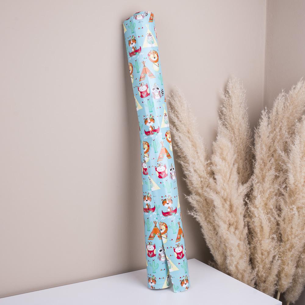 Бумага в рулоне Зверята 70 см 10 м (468-132)