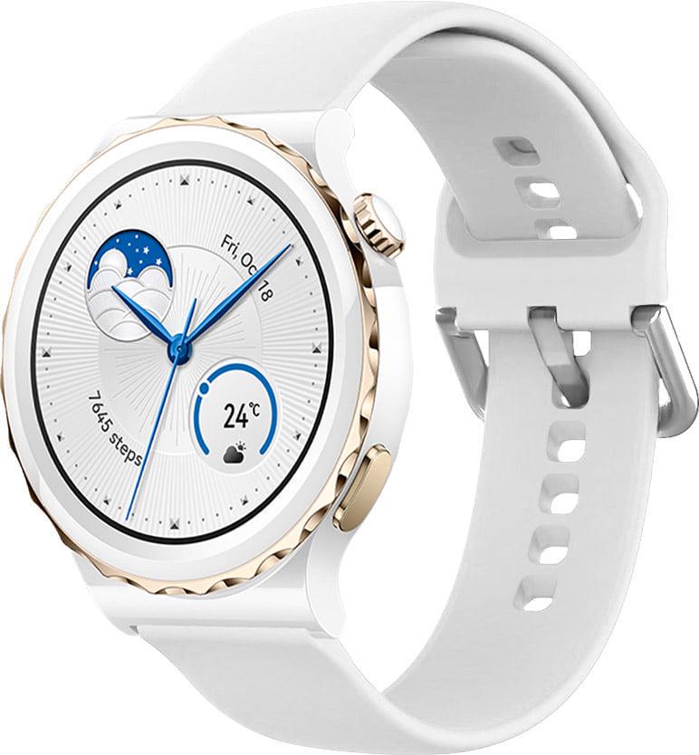 Ремешок Style для Huawei Watch GT3 Pro 43 мм White (38336-29) Ремешок Style для Huawei Watch GT3 Pro 43 мм White (38336-29)