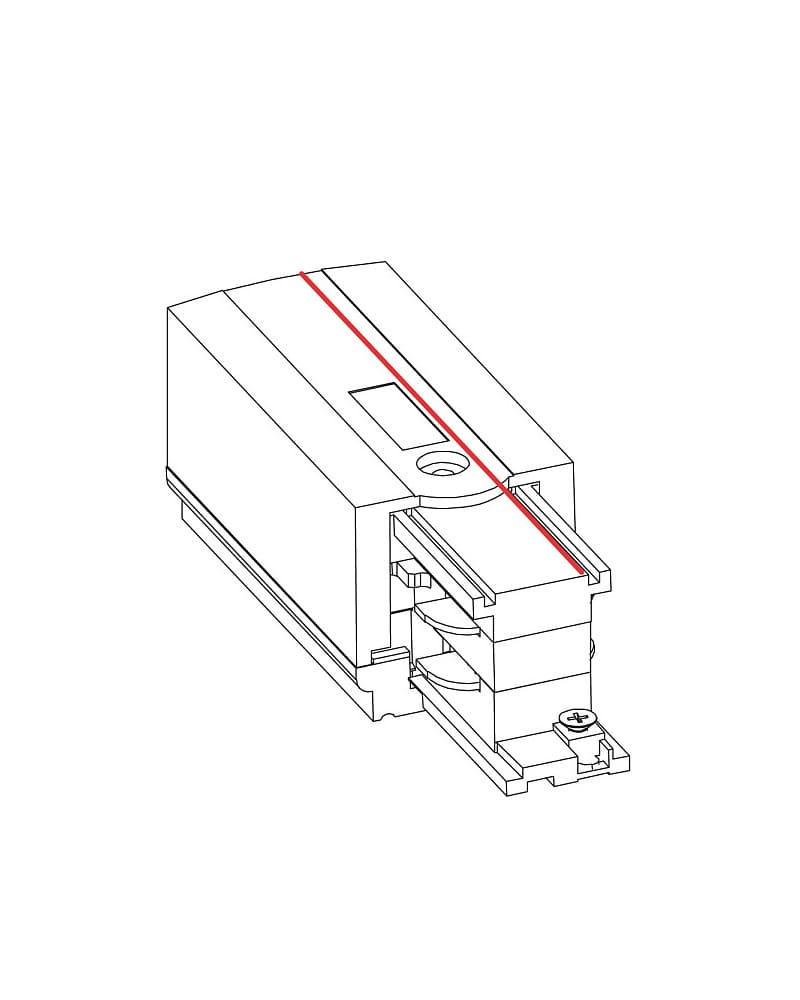 З'єднувач Nowodvorski 8232 Ctls Power End Cap Left (2229959392) - фото 3