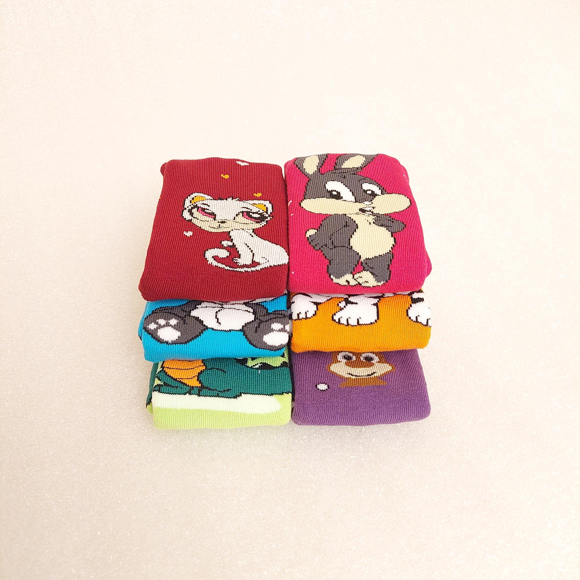 Набір шкарпетки дитячі зимові махрові Житомир для дівчинки 7 років 6 пар Різнокольорові (0592) - фото 3 Набір шкарпетки дитячі зимові махрові Житомир для дівчинки 7 років 6 пар Різнокольорові (0592) - фото 3