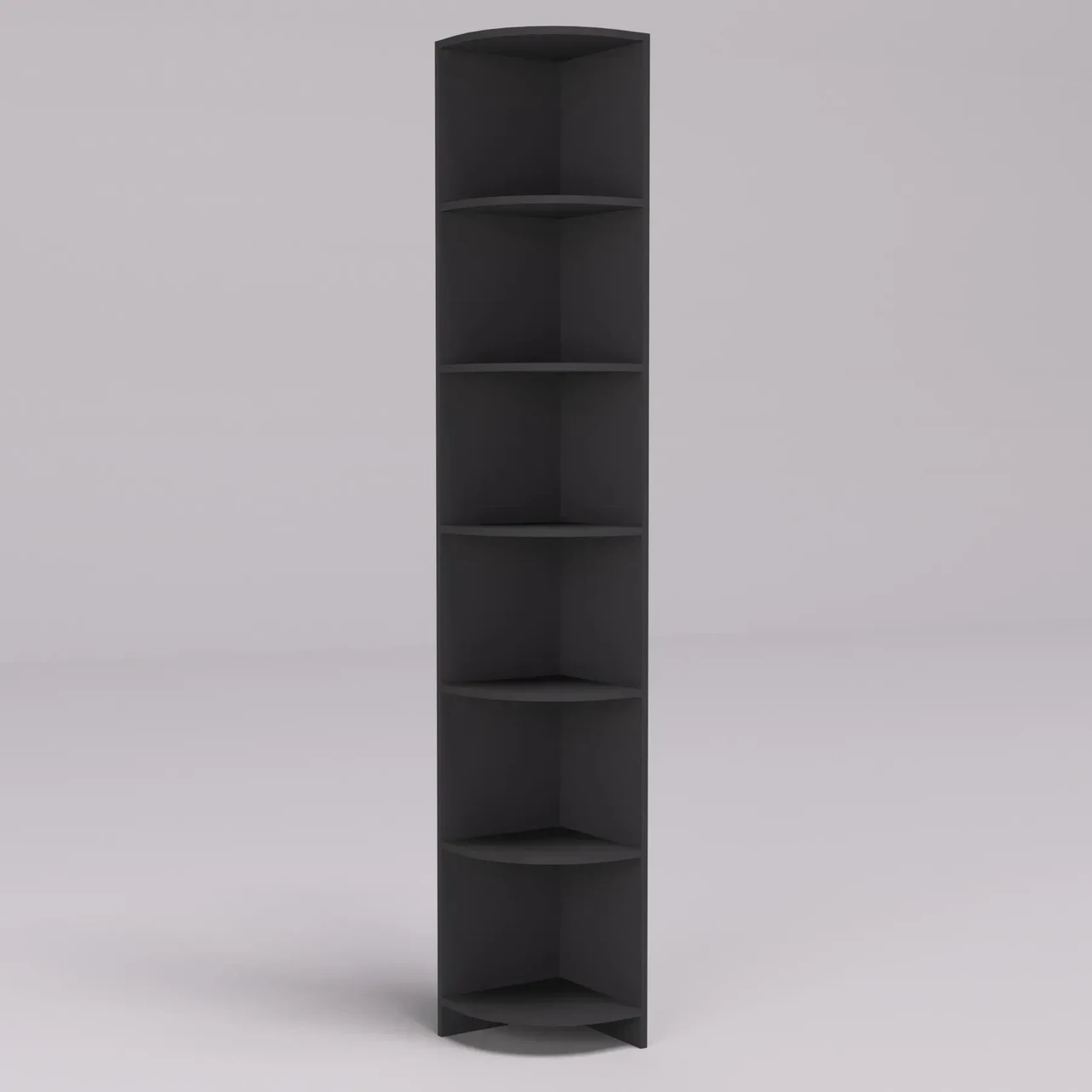 Стелаж офісний кутовий Kontinent ОК-1 32х32х210 см Антрацит (53116619) - фото 3 Стелаж офісний кутовий Kontinent ОК-1 32х32х210 см Антрацит (53116619) - фото 3