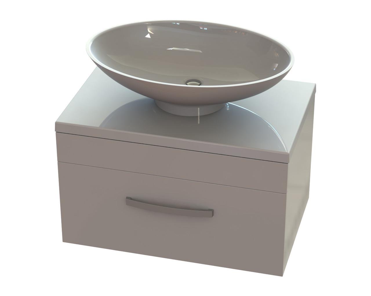 Тумба Мадлен з умивальником Ніка А100 Білий глянець (1882340661)