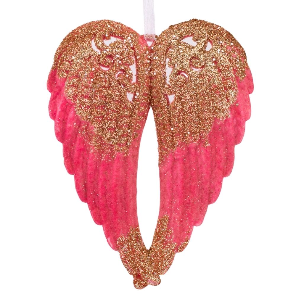 Игрушка на елку Elisey Очаровательные крылья 14,3 см Терракотовый (NH-106-K-37)