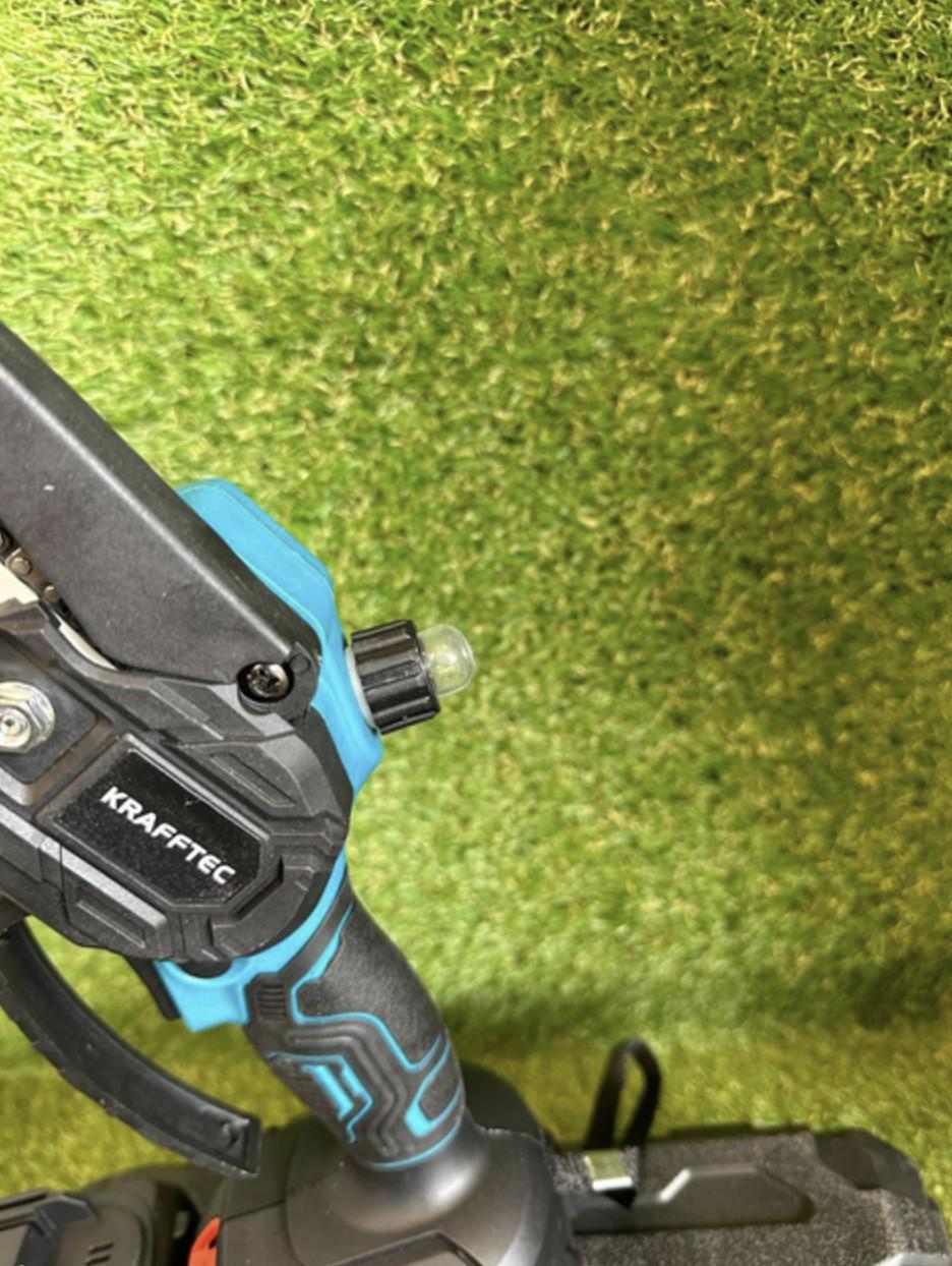 Пила акумуляторна Krafftec GT-6120 Black [48V 6 Ah 1200 Вт 2 х АКБ 6" (30485066) - фото 3