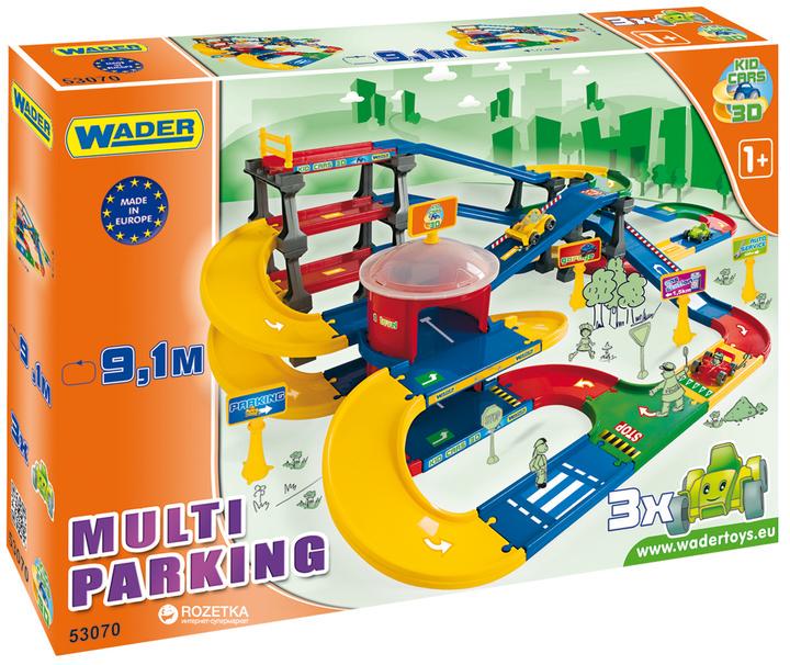Мультипаркинг с дорогой Kid Cars 3D 9,1 м
