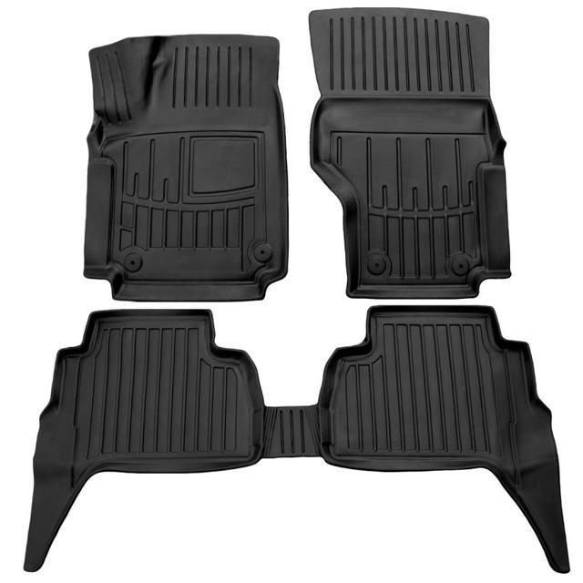 Килимки в салон з бортами Stingray для Volkswagen Amarok 2010-2022 рр. (5024415)