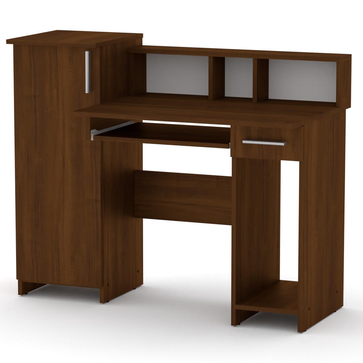 Стол компьютерный Компанит ПИ-ПИ-2 Орех Стол компьютерный Компанит ПИ-ПИ-2 Орех