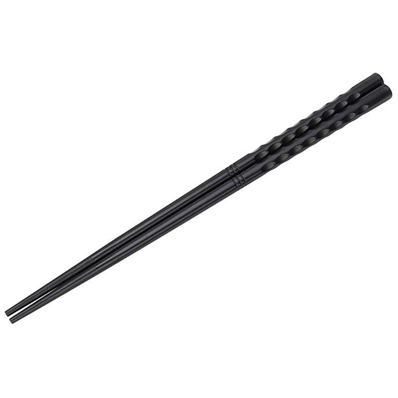 Палички пластикові для їжі Japanese Chopsticks 24 см Чорний (856-88842)