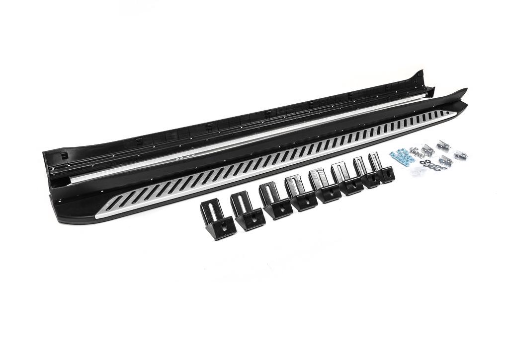 Боковые пороги OEM Cixtai для Kia Sorento MQ4 2020/ гг. алюминий/пластик Серый