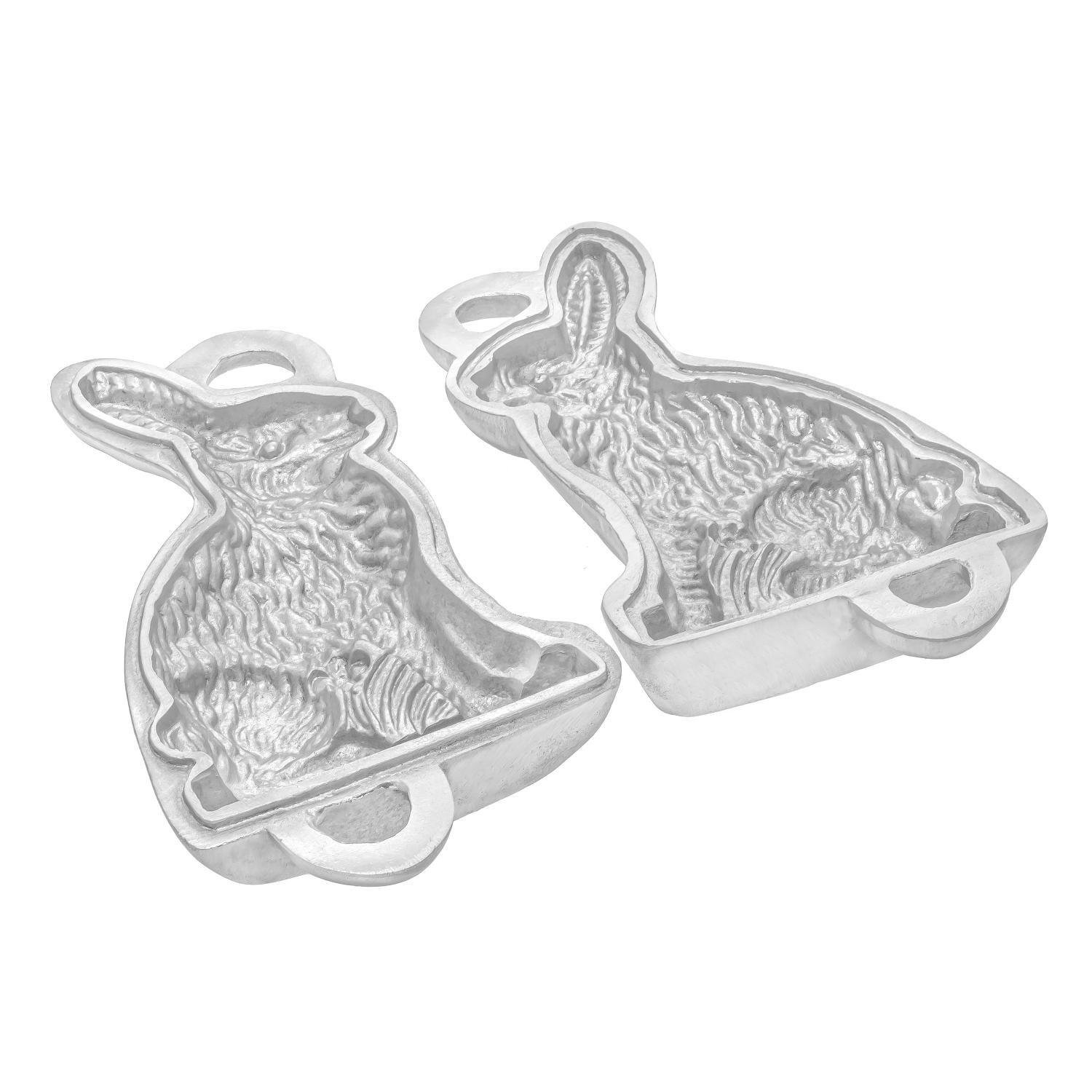 Форма алюмінієва Зайчик для випікання святкового цільного кексу 30х17х8, 5 см (85019)