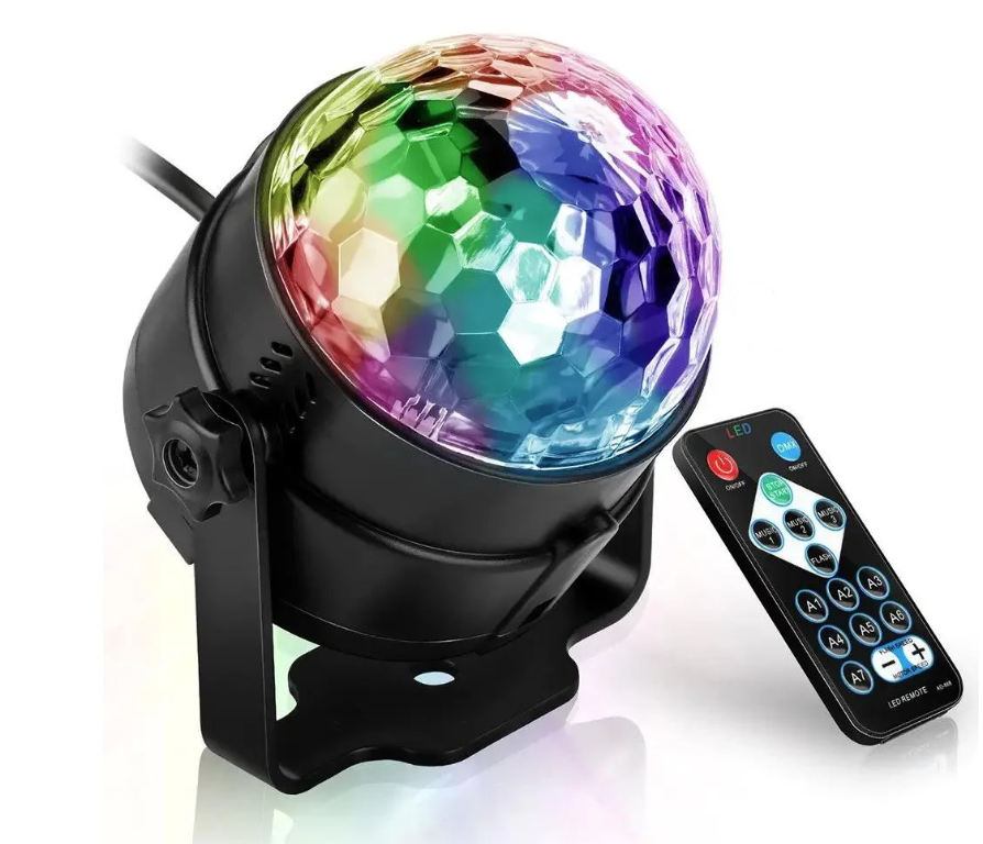 Проектор лазерный B31 Диско-шар света RGB