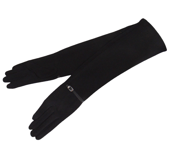 Перчатки длинные на флисе Boxing 551 р. 8,5 Черный (1733706399)