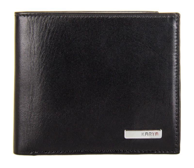 Портмоне Karya 17131 натуральная кожа Черный