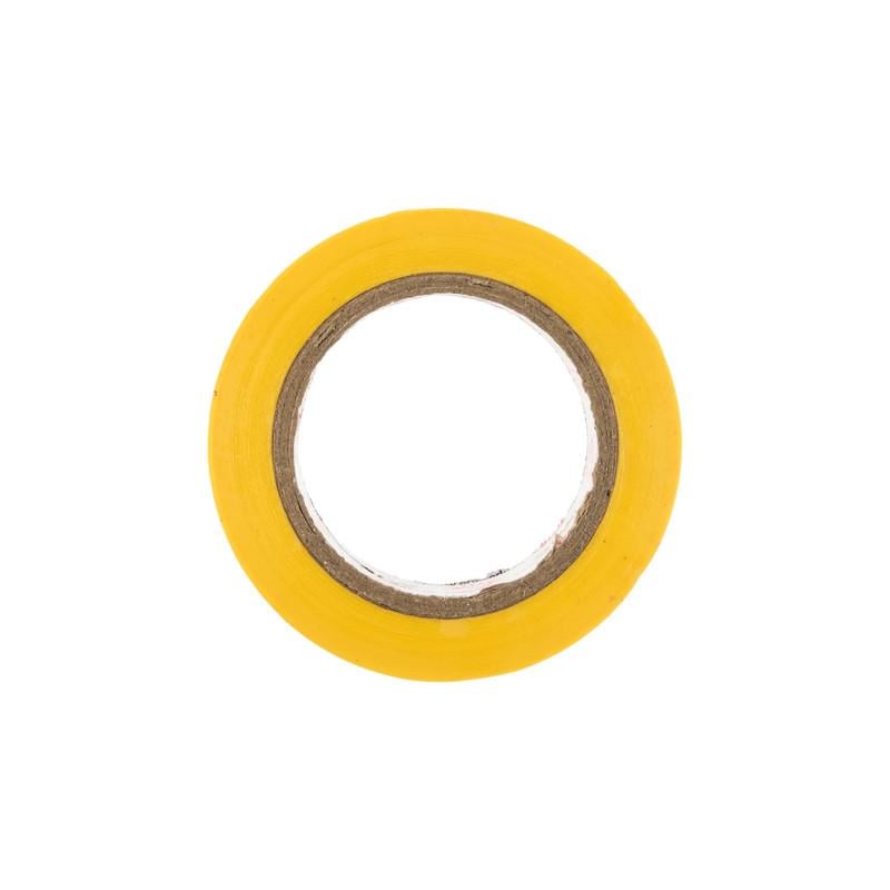 Стрічка ізоляційна UEC 15x0,13 мм 20 м ПВХ Жовтий (UIZ-13-10-K05)