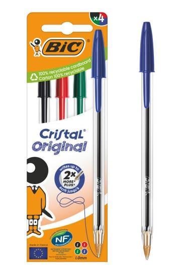 Ручка BIC Cristal Ассорти 4 шт. (2702861228)