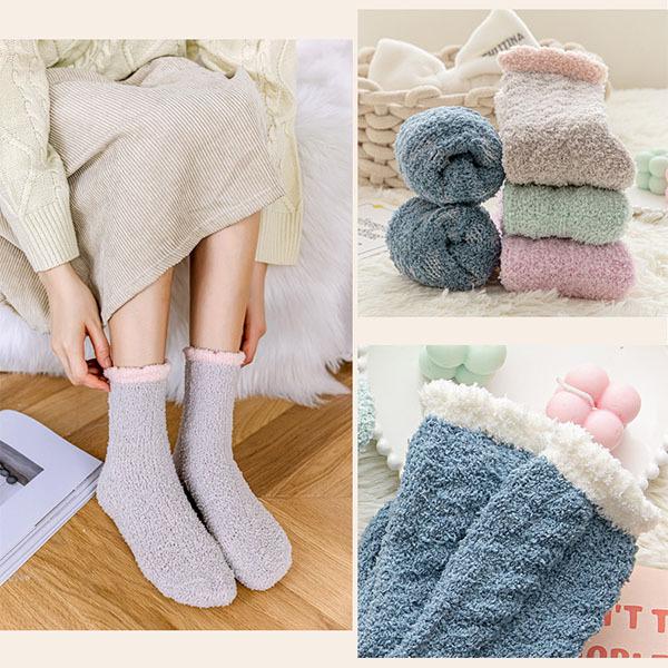 Набір шкарпеток махрових жіночих (C01291-1) - фото 5 Набір шкарпеток махрових жіночих (C01291-1) - фото 5