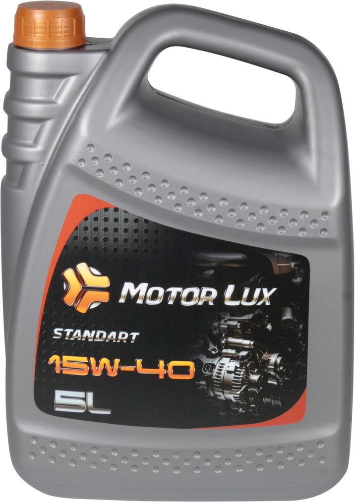 Моторное масло Motor lux Standart бензин/дизель 15W-40 5 л (1408320)