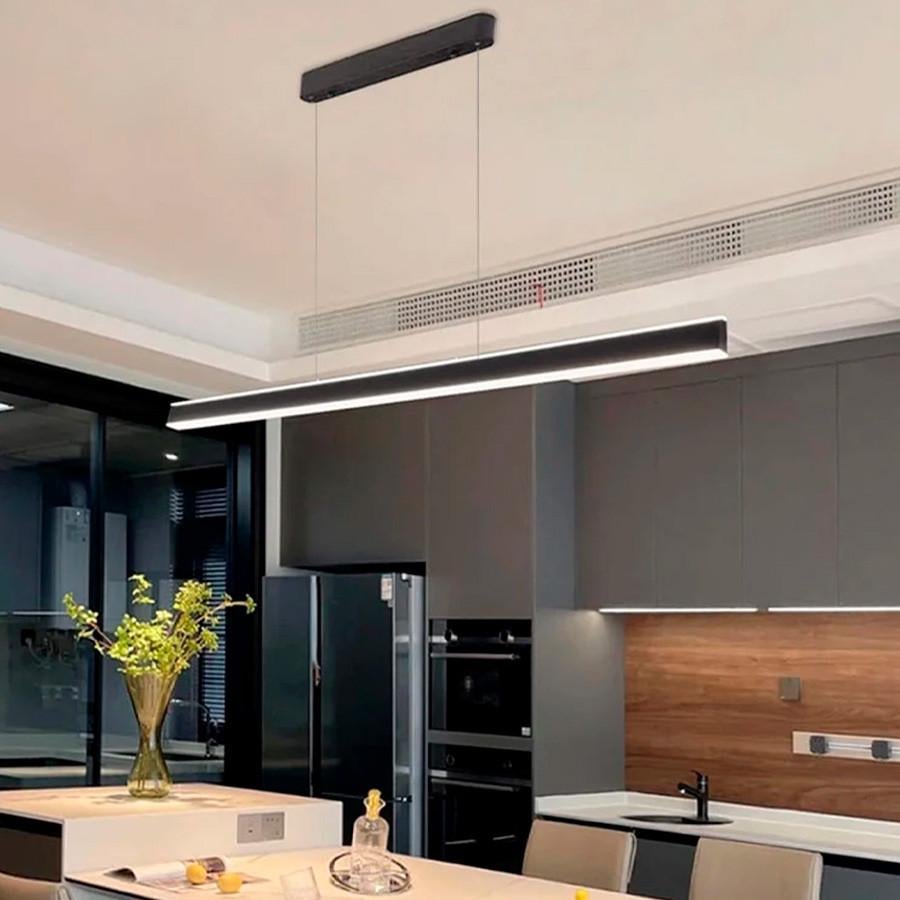 Светильник линейный LED с двухсторонним светом 100 см Черный (H 36L)