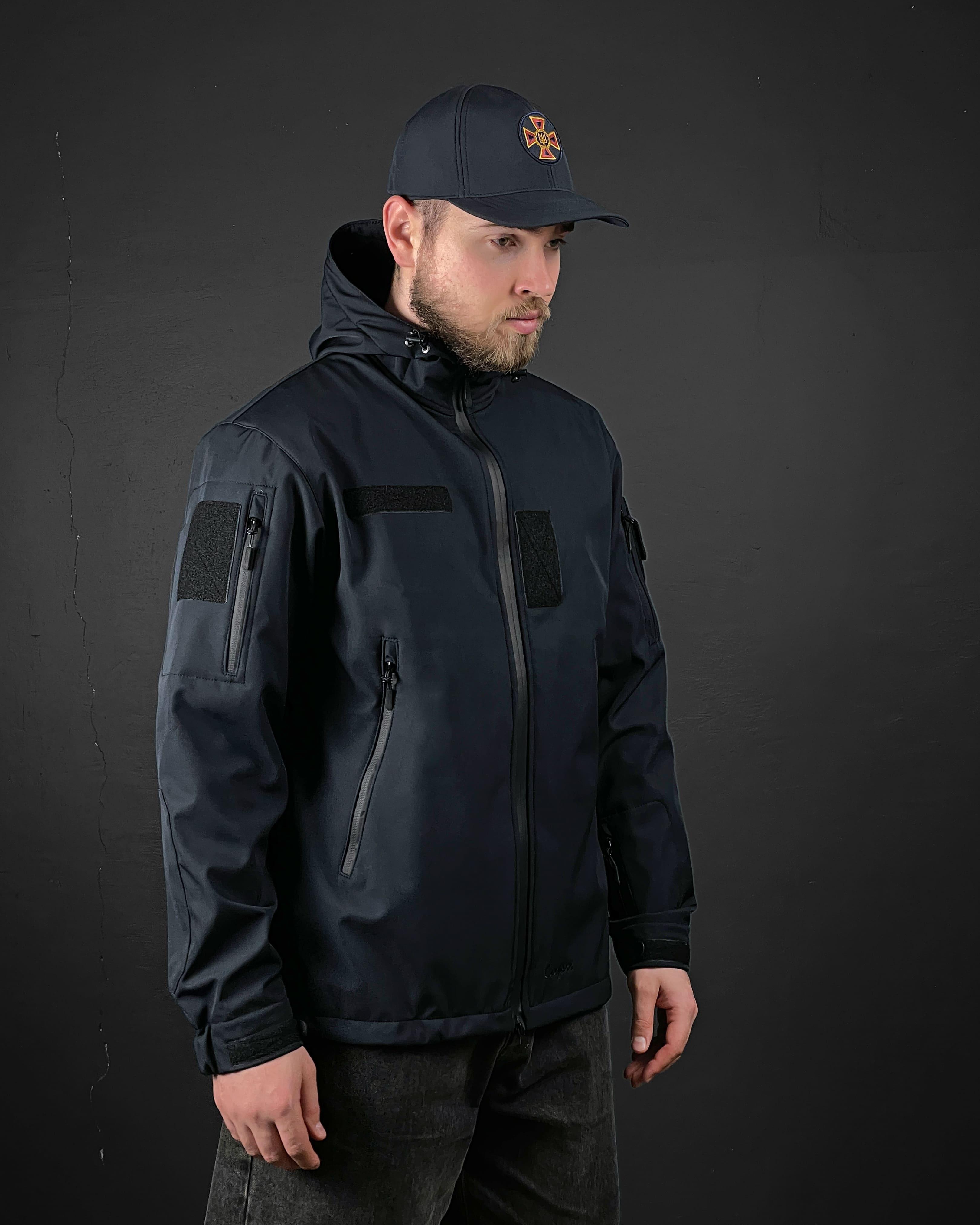 Куртка военная COOPERR Soft Shell II S Синий (KUR-1.2.S)
