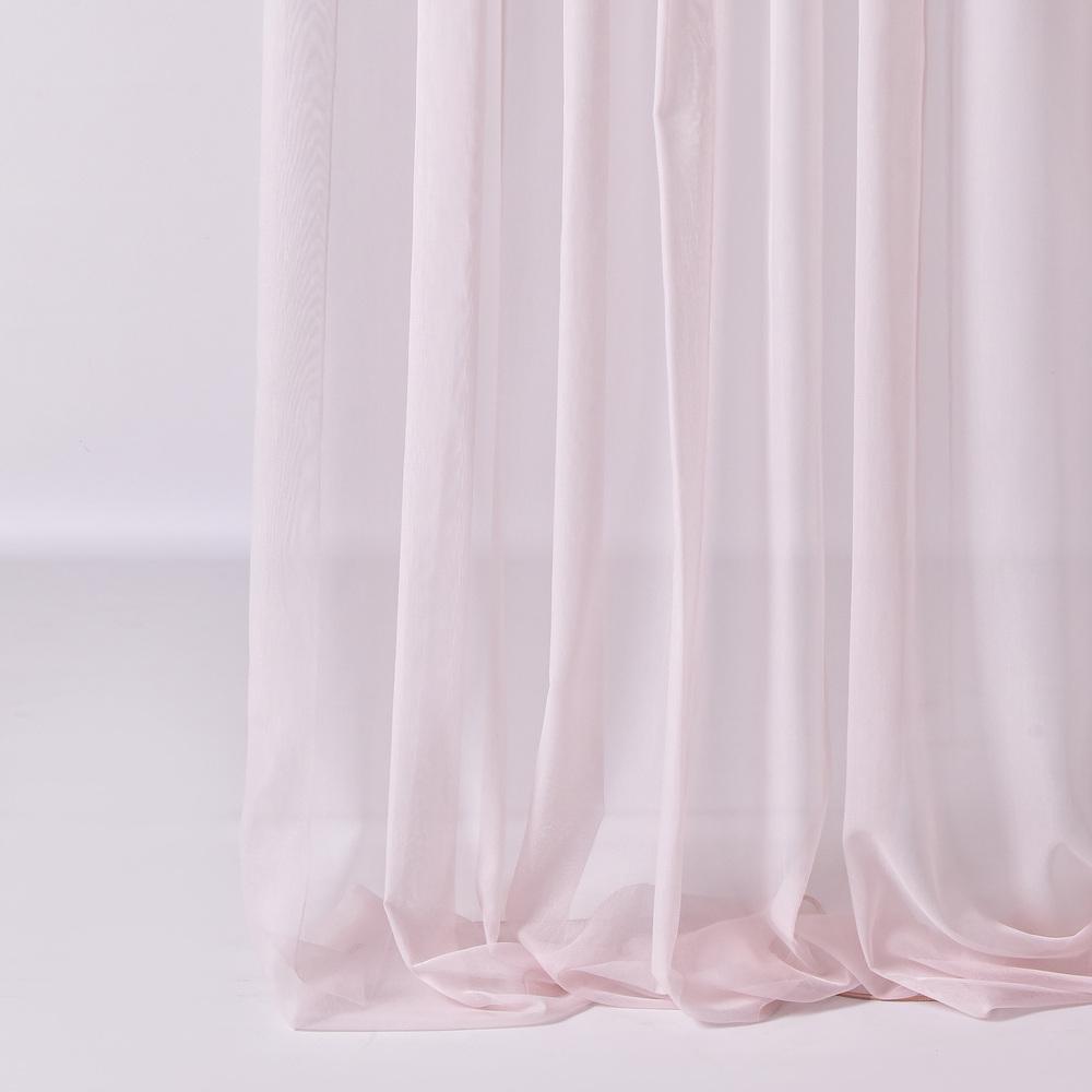 Ткань тюль бамбук LILU V-pudra 50 гр/м2 295 см (26073)