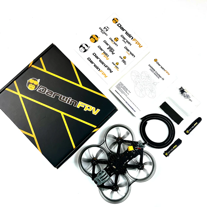 Квадрокоптер DarwinFPV CineApe25 4S Analog ELRS 2.4G типа Cinewoop (395424) - фото 9