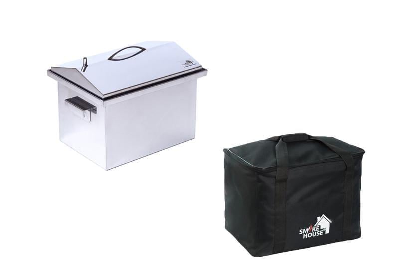 Коптильня гарячого копчення Smoke House DeLuxe M з сумкою