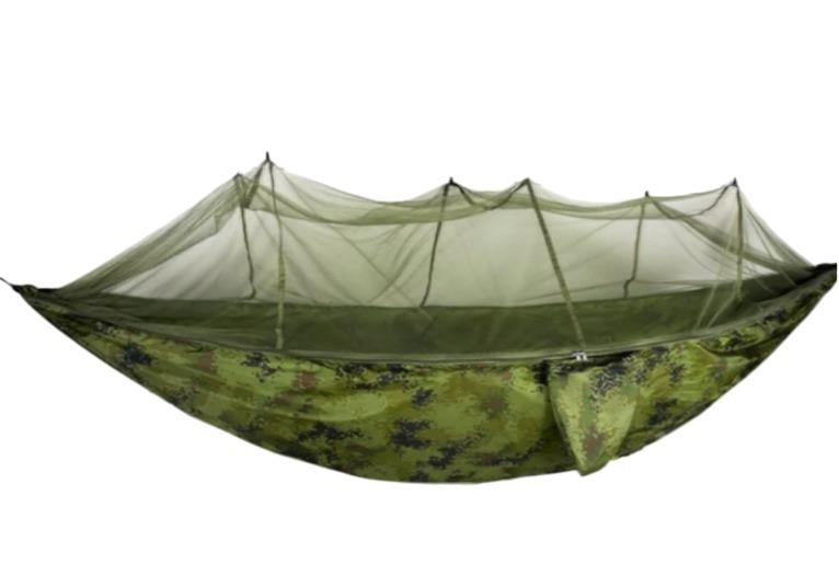 Гамак спальный GMS туристический с москитной сеткой и карманом 260х140 см (GMSK-01)