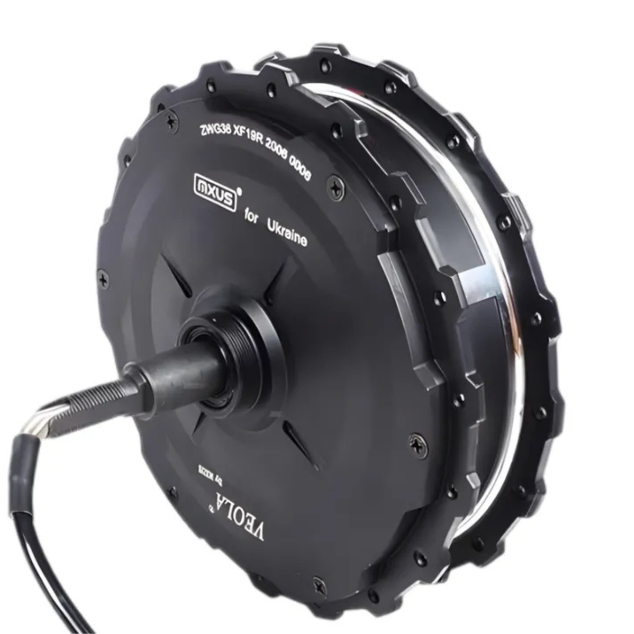 Мотор MXUS GDR-19 R редукторный задний под трещотку 48V 1000 Вт