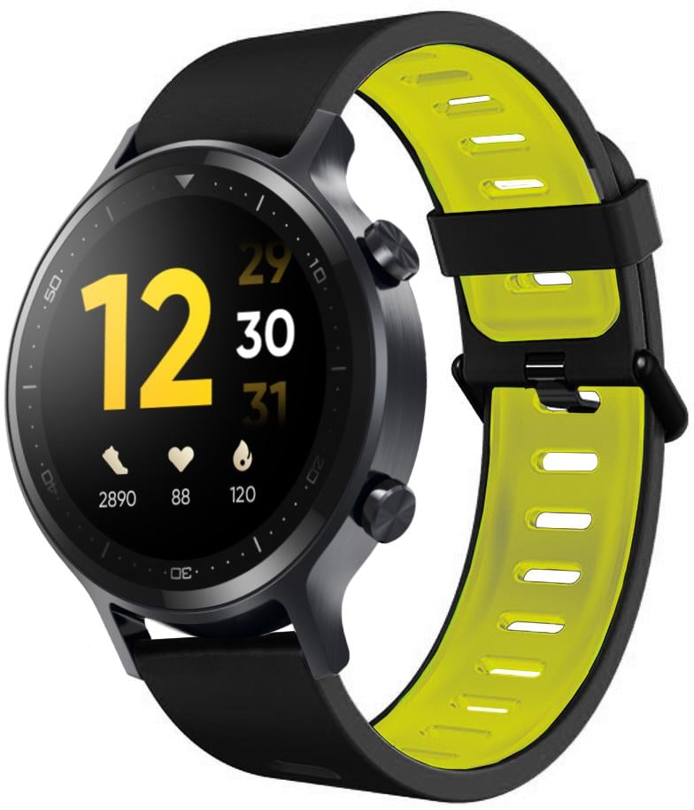 Ремешок Traf для Realme Watch S Black/Yellow (22639)