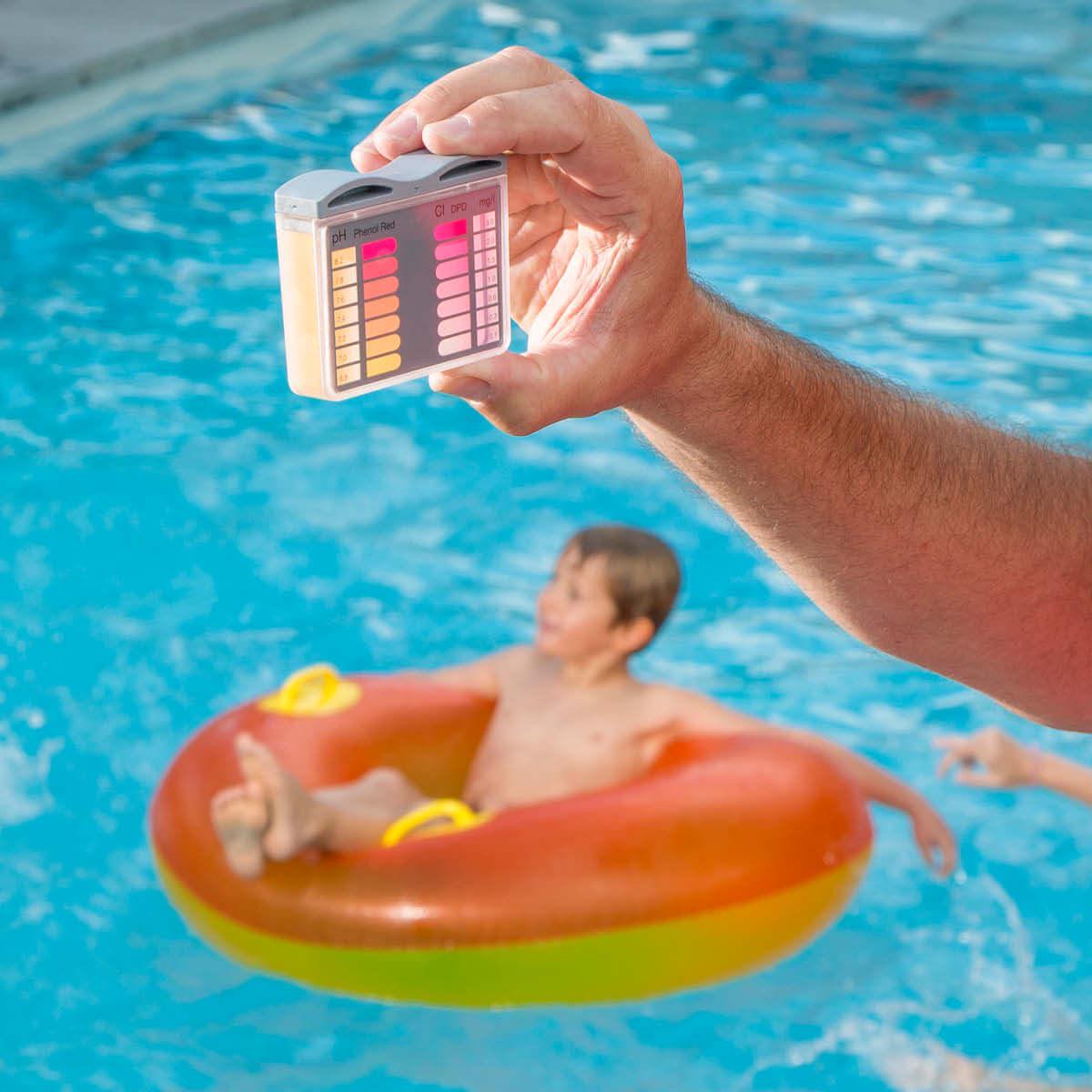 Тестер рН/хлор Lovibond в помаранчевій коробці таблетований (151600) - фото 9