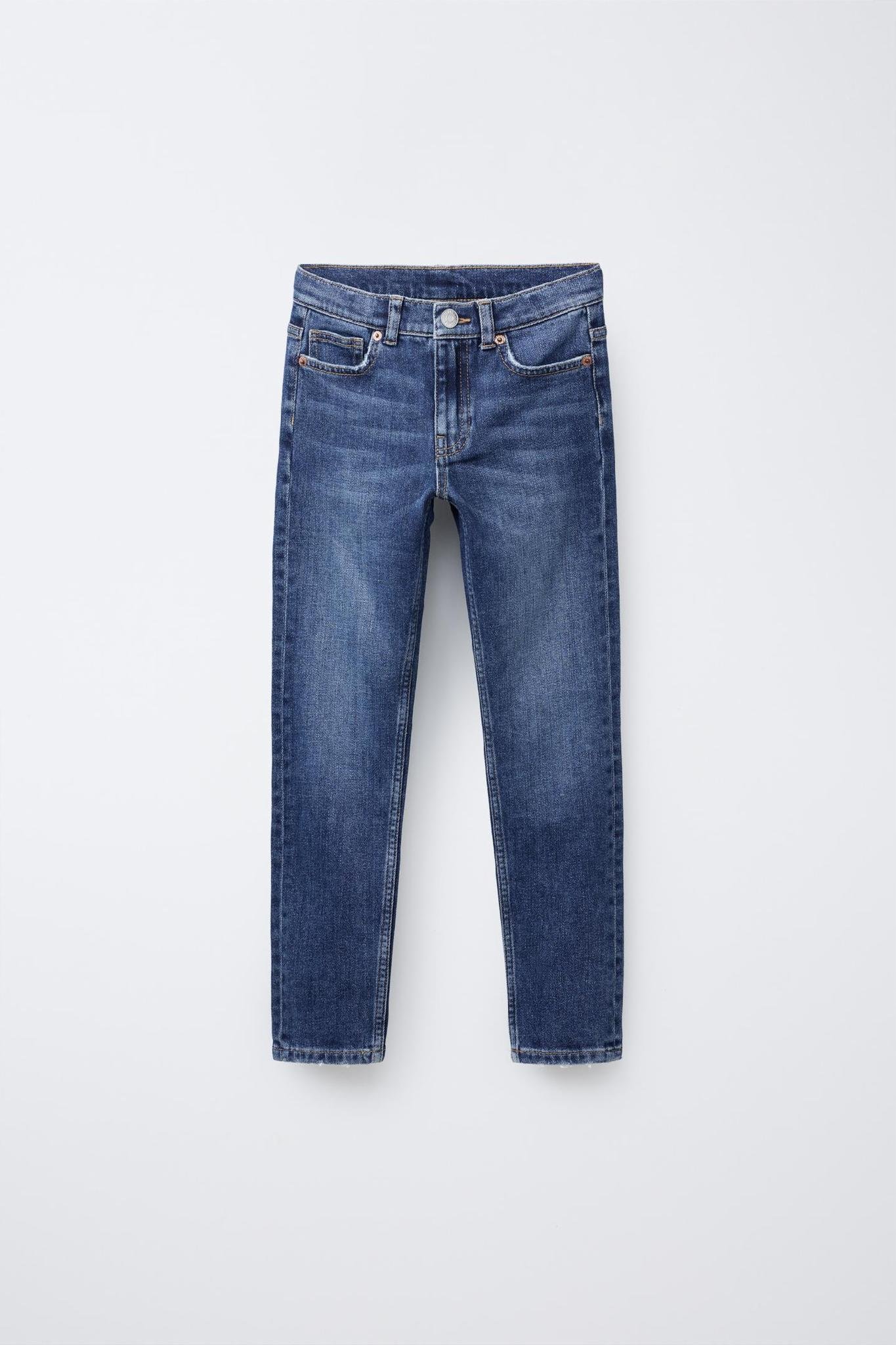 Джинси підліткові для хлопчика Zara 164 см Синій (25072503)