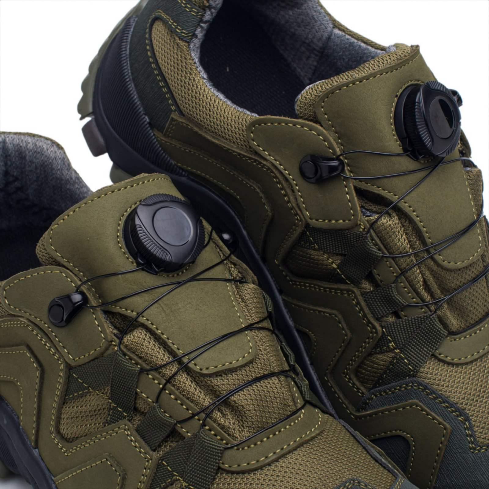 Кросівки чоловічі демісезонні натуральний нубук автошнурівка р. 43 Хакі - фото 5 Кросівки чоловічі демісезонні натуральний нубук автошнурівка р. 43 Хакі - фото 5