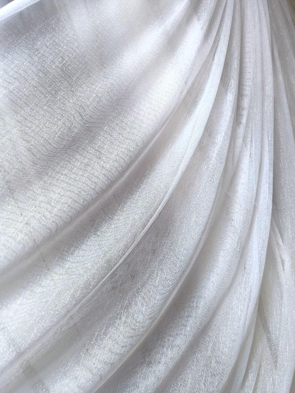 Тюль Дождик 400х180 см Белый Тюль Дождик 400х180 см Белый