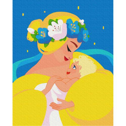 Картина по номерам Ненька Украина 40х50 см (196179) Картина по номерам Ненька Украина 40х50 см (196179)