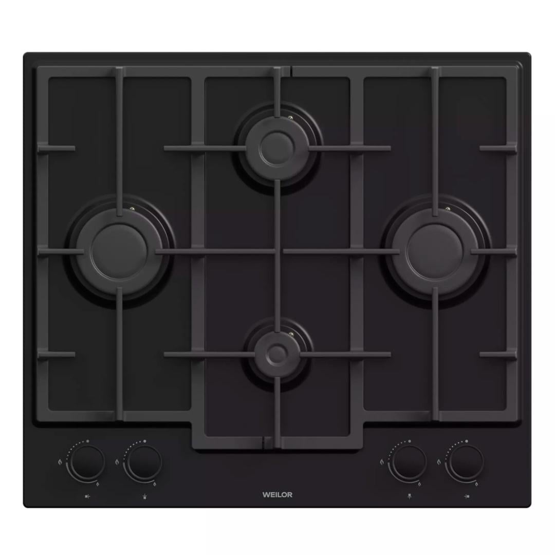 Варочная поверхность на металле WEILOR GM 654 Black (5905538402287)