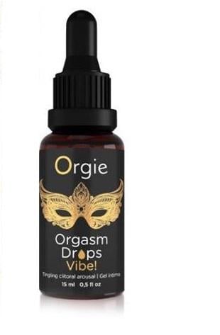 Клиторальные капли Orgie ORGASM DROPS VIBE с вибрацией 15 мл