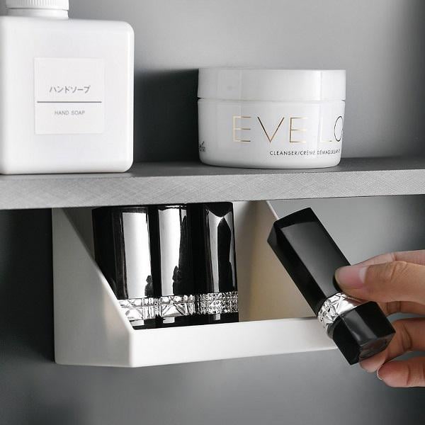 Настінні полиці самоклейні із пластику 5 шт. M00546-1 Білий - фото 5 Настінні полиці самоклейні із пластику 5 шт. M00546-1 Білий - фото 5