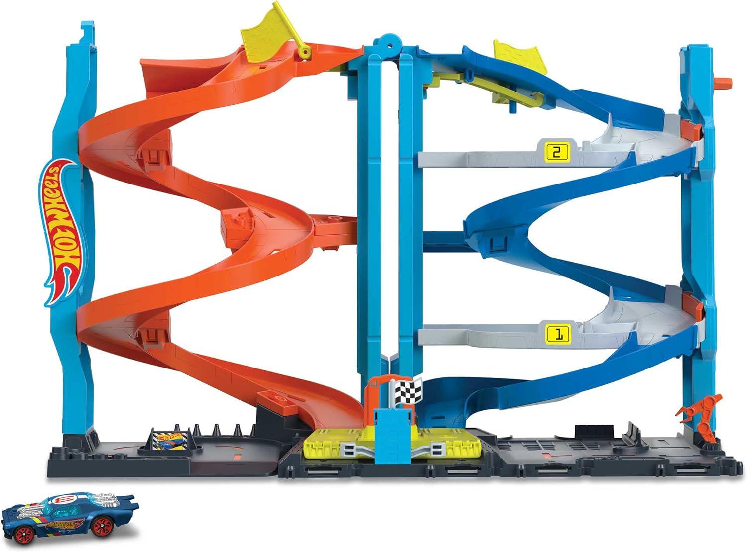 Игровой набор Hot Wheels City Race Tower