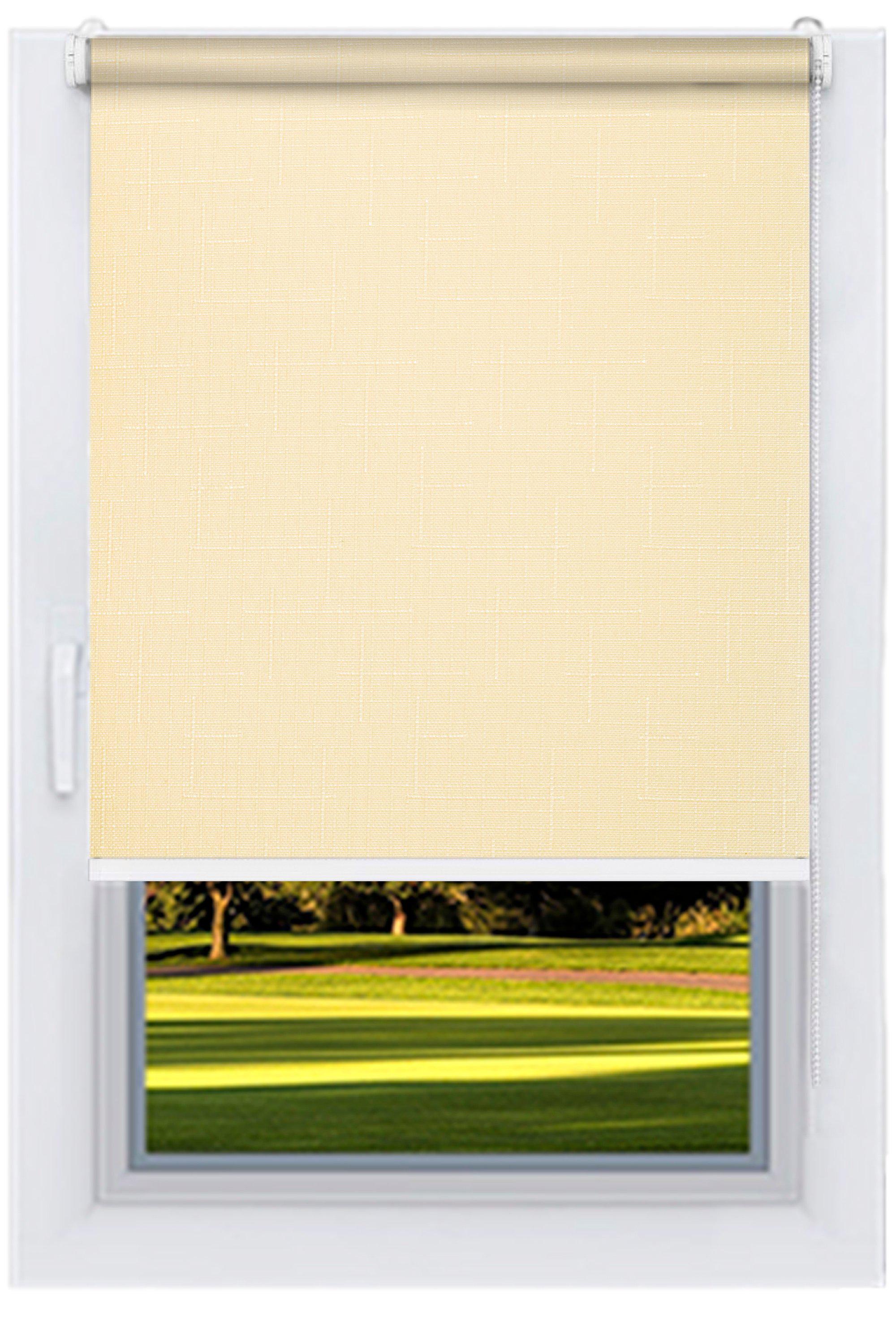 Ролета тканевая Decolux 127,5х200 см LEN 0873 Бежевый Стандарт 25