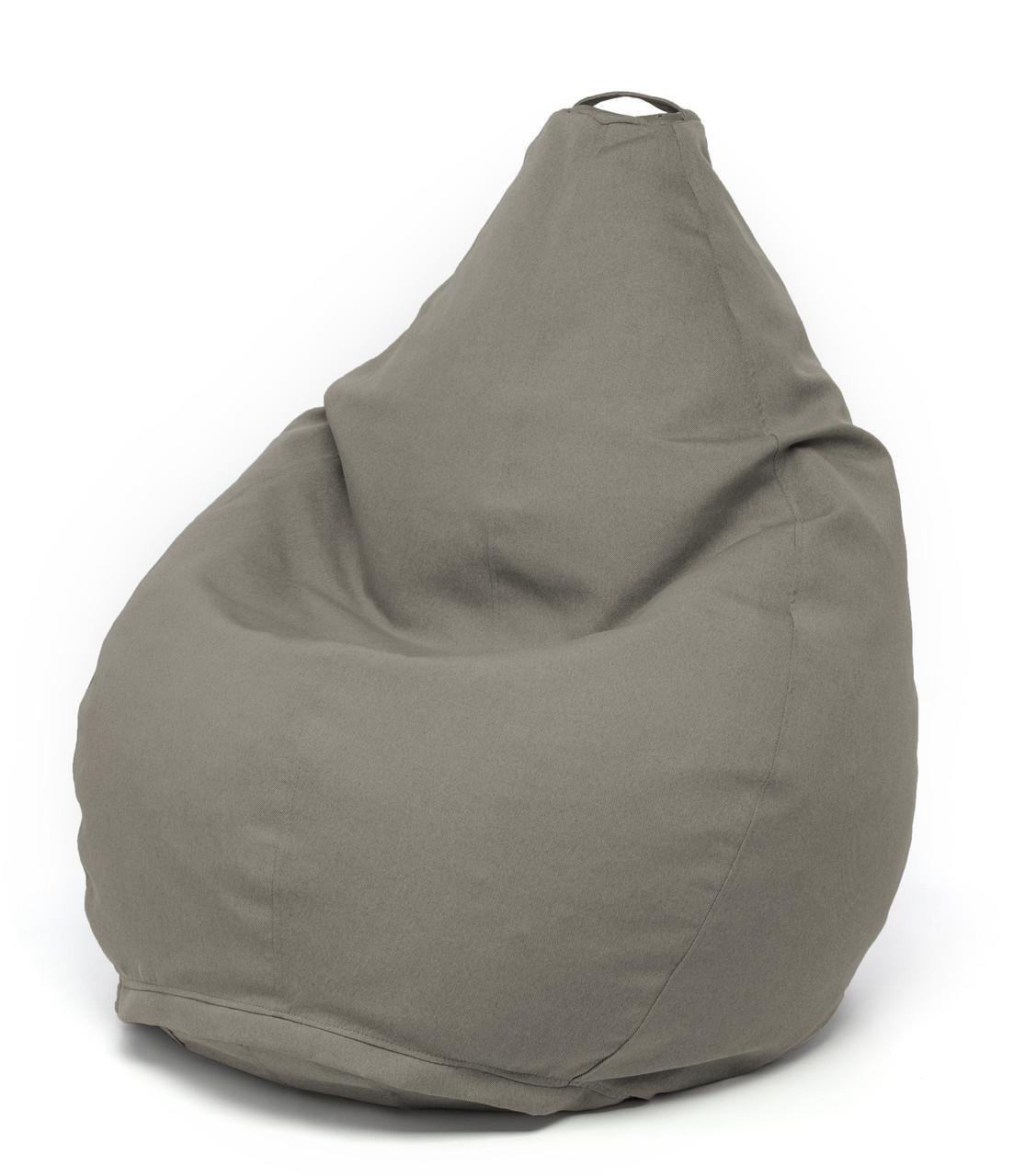 Кресло мешок MrBean Груша Рогожка L Olive (rbbl31) - фото 1