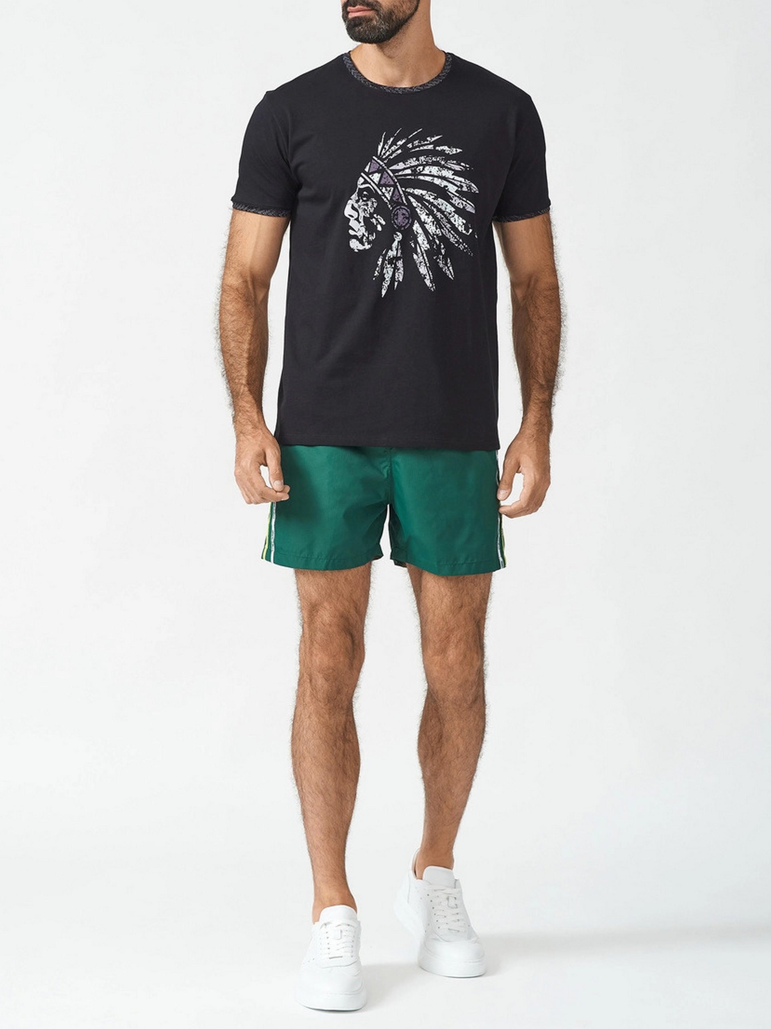 Футболка чоловіча Geronimo 2307t3 S 23071 Чорний (3800999018065) - фото 3 Футболка чоловіча Geronimo 2307t3 S 23071 Чорний (3800999018065) - фото 3