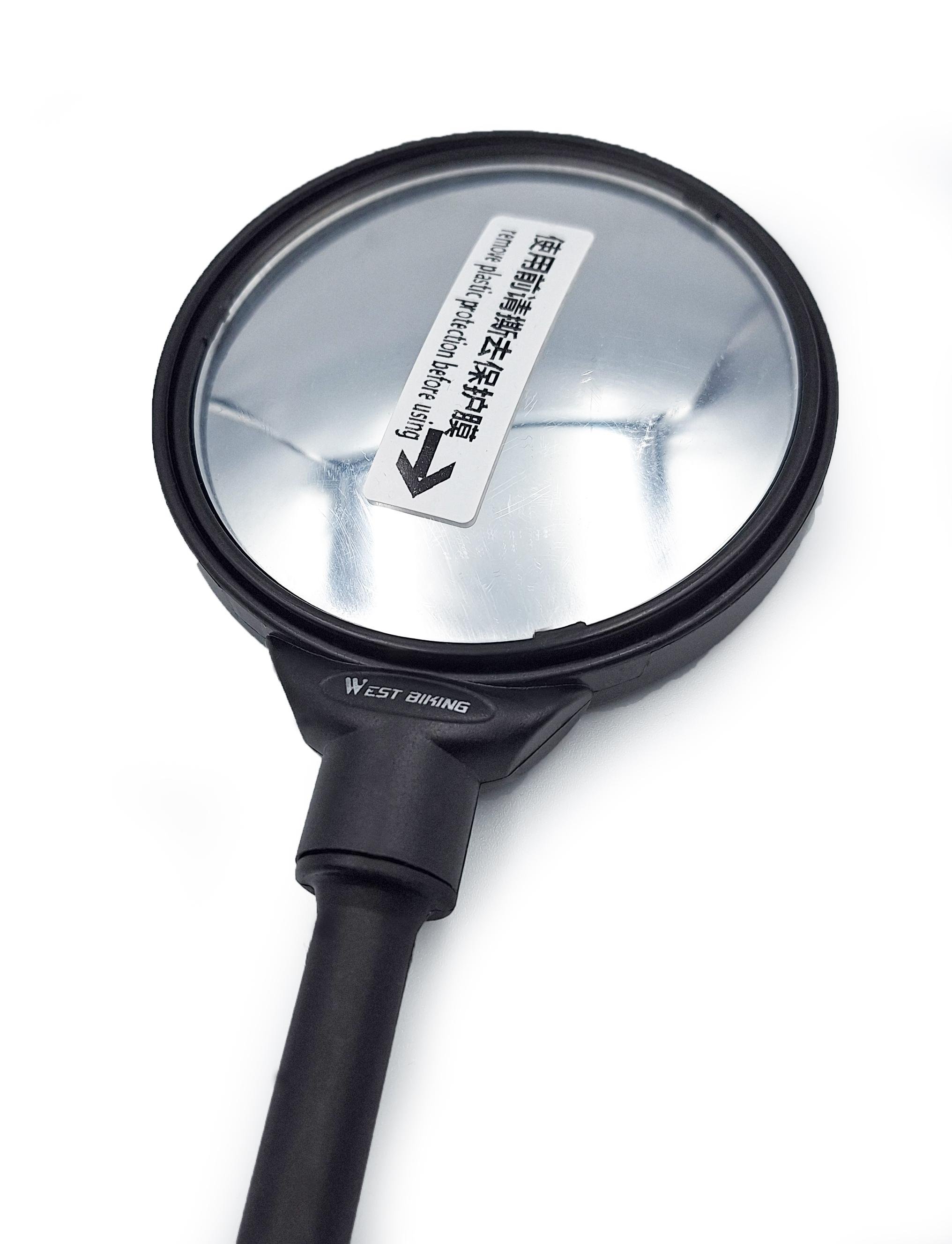 Дзеркало для велосипеда West Biking YP0720019 на кермо кругле гнучке 37,5x9 см Чорний (G0001268) - фото 4 Дзеркало для велосипеда West Biking YP0720019 на кермо кругле гнучке 37,5x9 см Чорний (G0001268) - фото 4