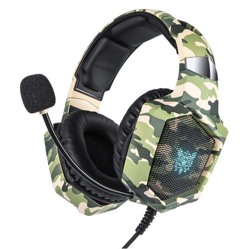Проводная гарнитура ONIKUMA K8 Camouflage Green