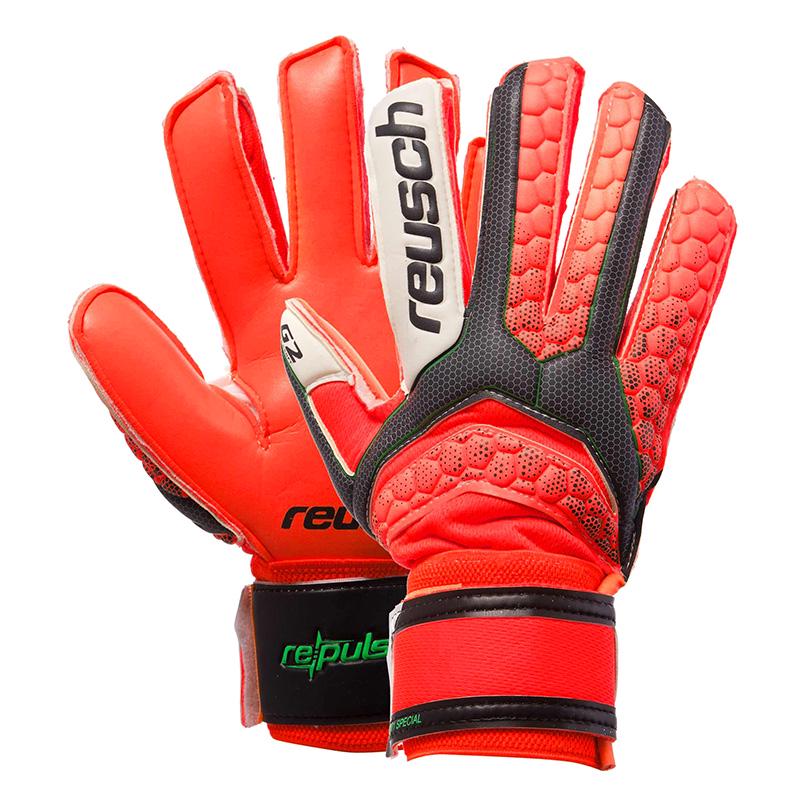 Вратарские перчатки FB-873 с защитными вставками р. 8 Красно-белый (57429058)