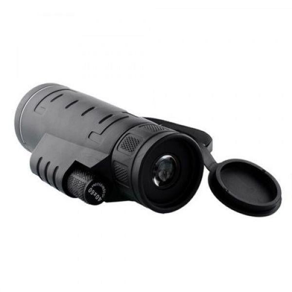 Монокуляр с двойной фокусировкой HLV Monocular Telescope KL-1040 с треногой и клипсой 40x60 Черный (22)